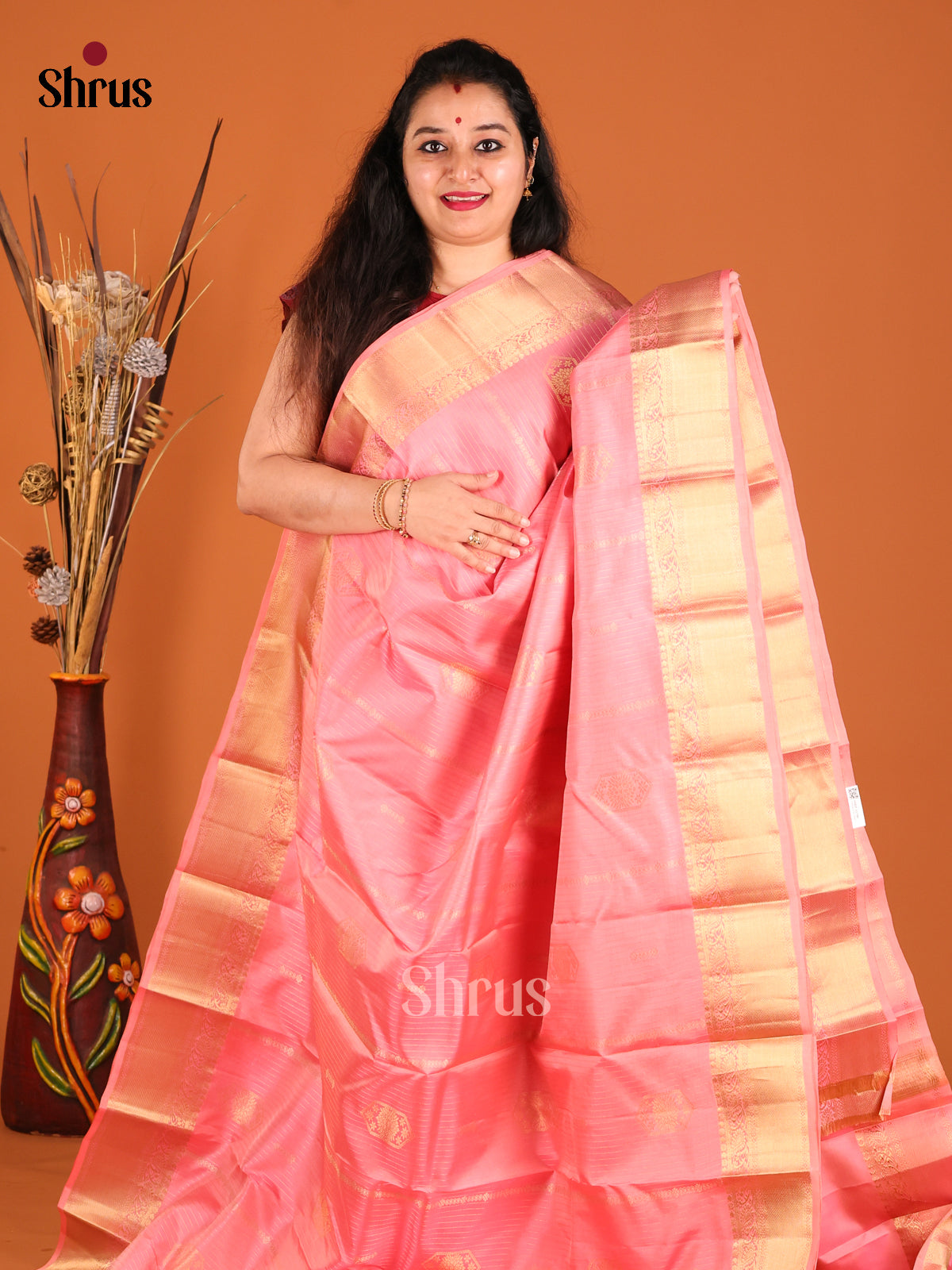 DGS19369 - Kanchipuram silk (HR) Saree - Shop on Shrus.com