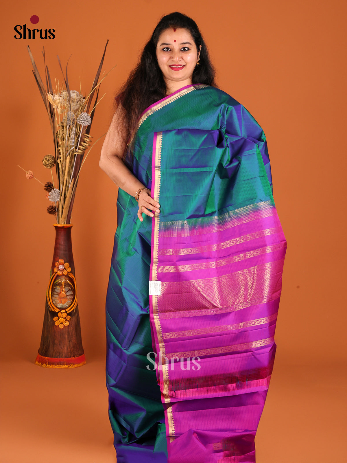 DGS19387 - Kanchipuram silk (LR) Saree - Shop on Shrus.com