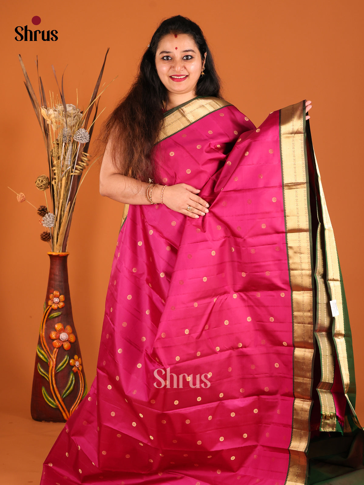 DGS19400 - Kanchipuram silk (HR) Saree-2