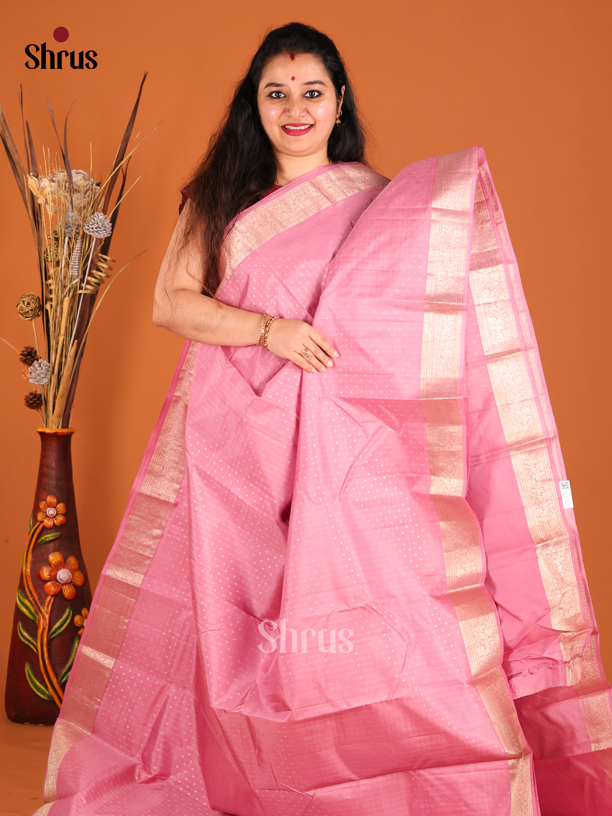 DGS19441 - Kanchipuram silk (HR) Saree - Shop on Shrus.com