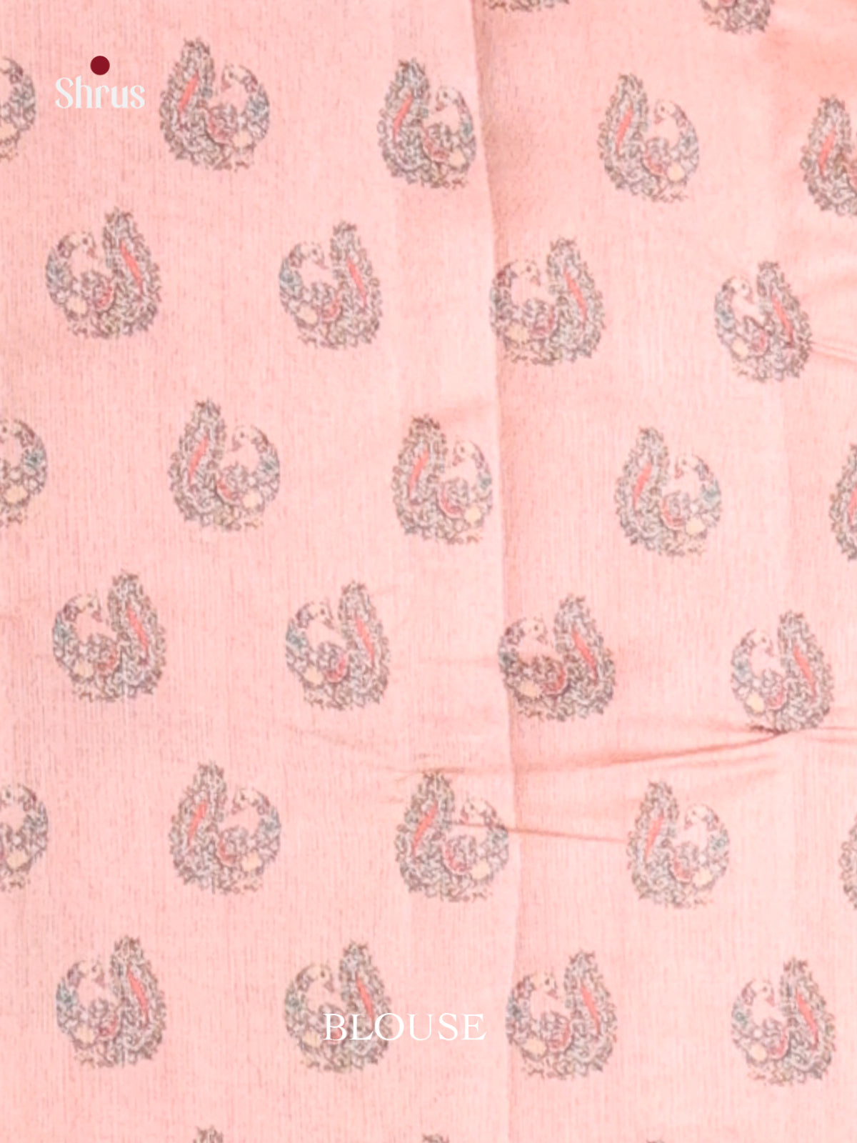 Pink - Semi Tussar Saree