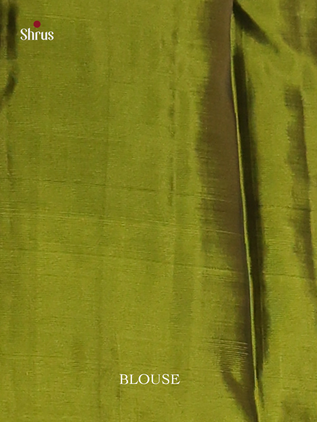 Brown & Green Softsilk-halfpure Saree with gold zari floral motifs