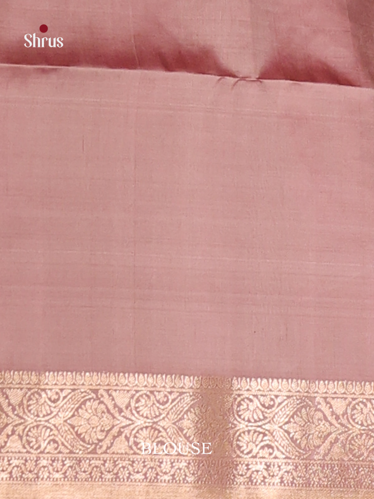 Elegant Lavender & Dusty Brown Soft Silk Saree gleams with zari round motifs-3