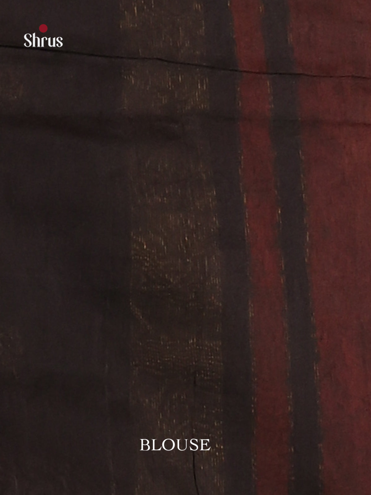 Orange & Black - Semi Maheshwari Saree - Shop on Shrus.com