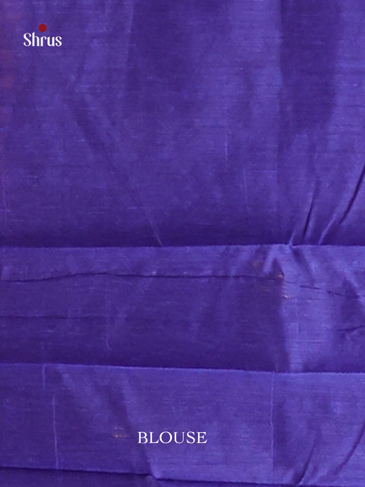 Maroon & Blue - Semi Maheshwari Saree - Shop on Shrus.com