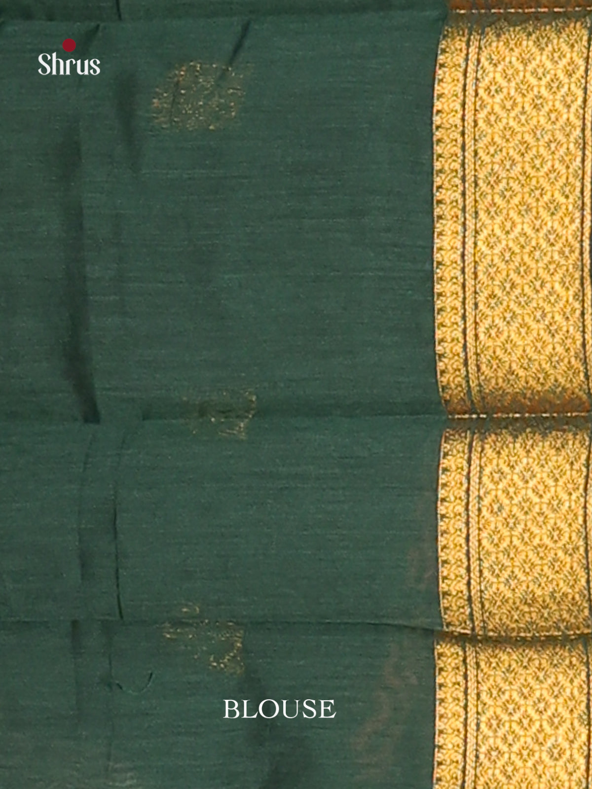 Yellow & Green - Semi Maheshwari Saree - Shop on Shrus.com