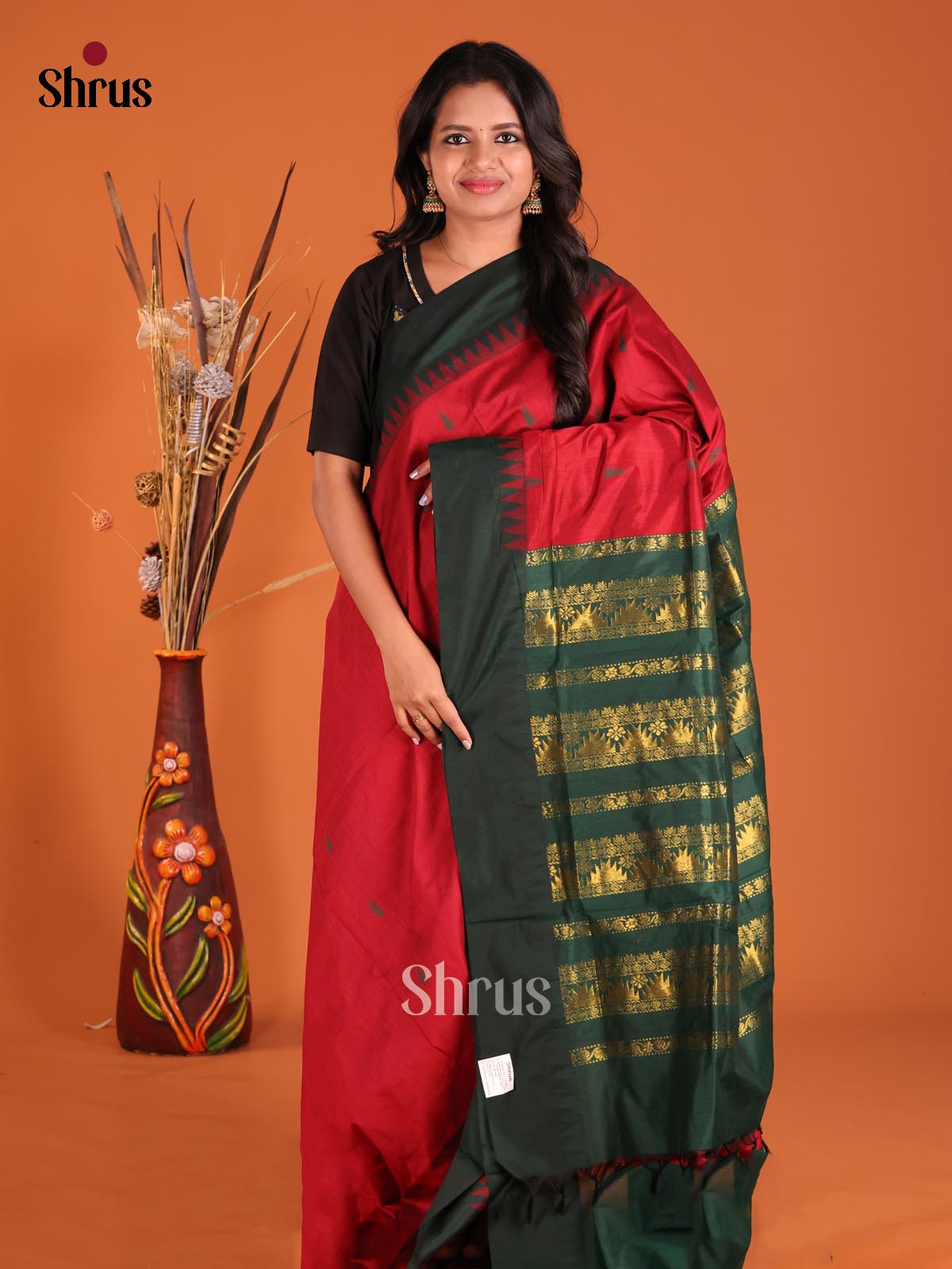 DGS24062 - Kalyani Cotton Saree - Shop on Shrus.com