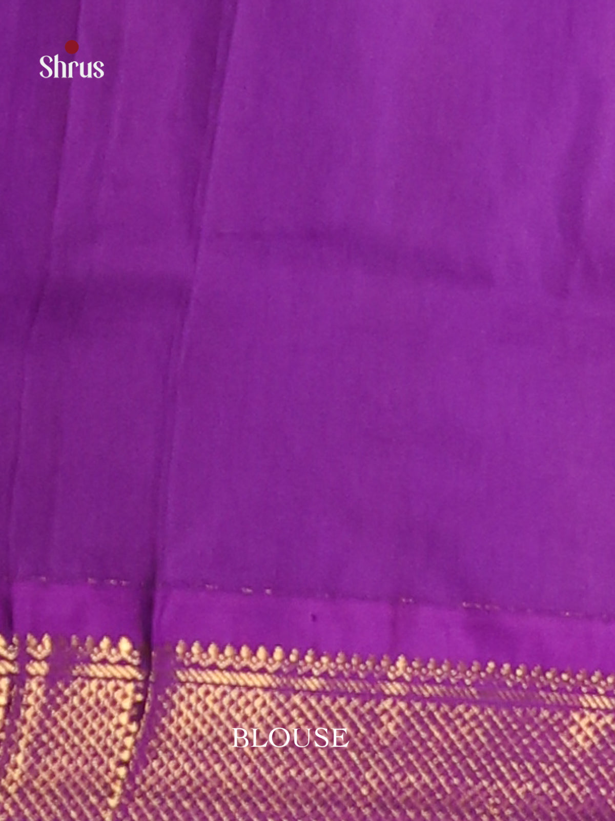 Orange & Purple - Kalyani Cotton Saree