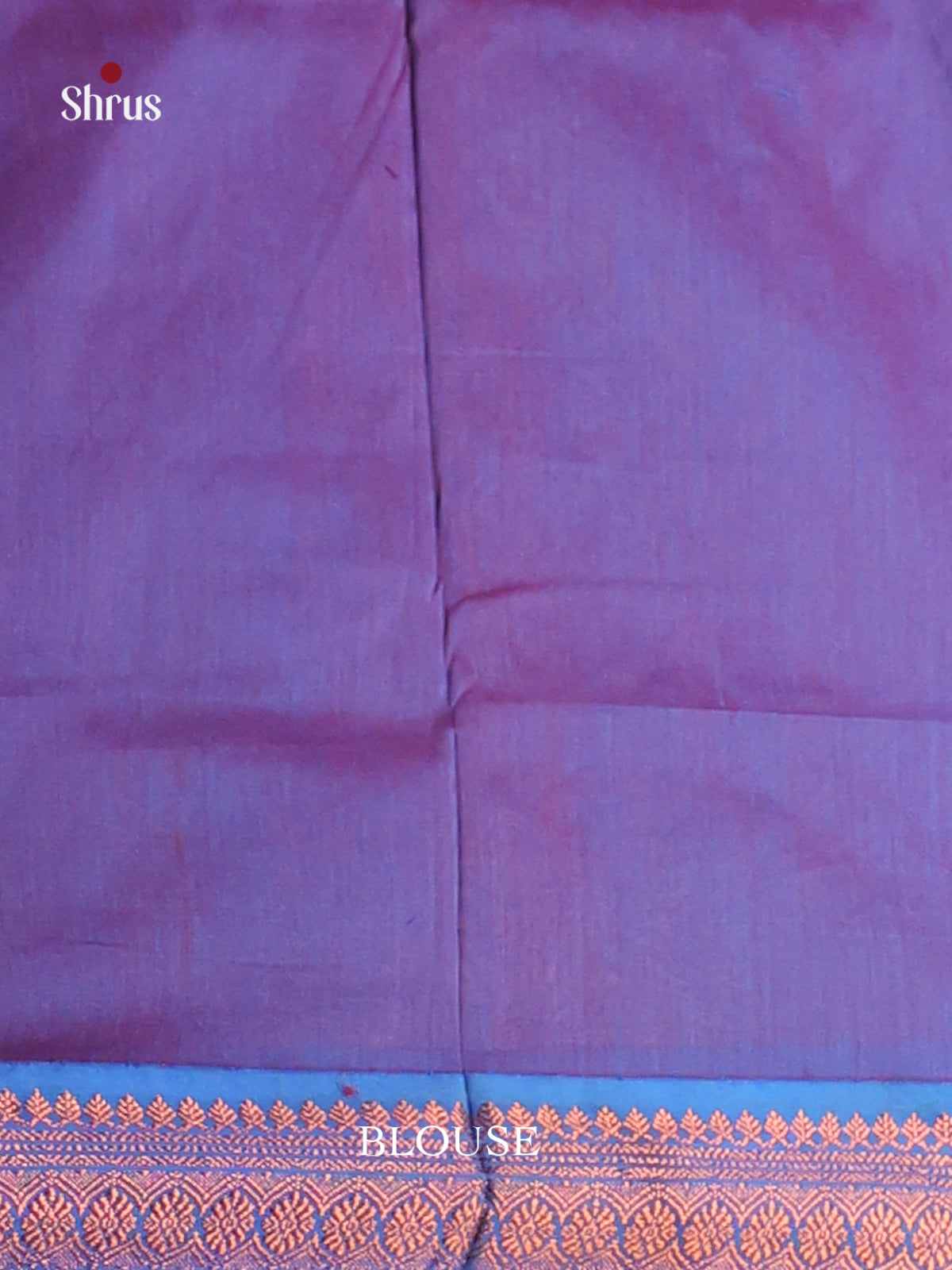 Red & Blue- Kalyani Cotton Saree