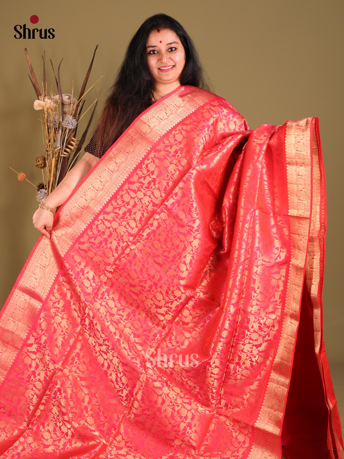DGS25085 - Soft Silk (HR) Saree-2