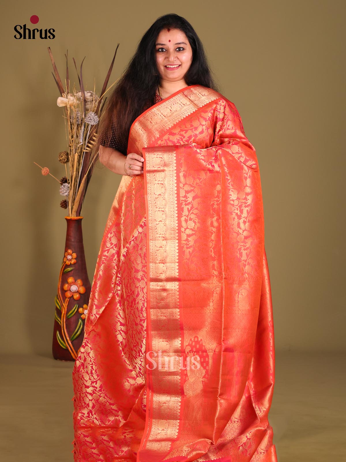 DGS25086 - Soft Silk (HR) Saree-1