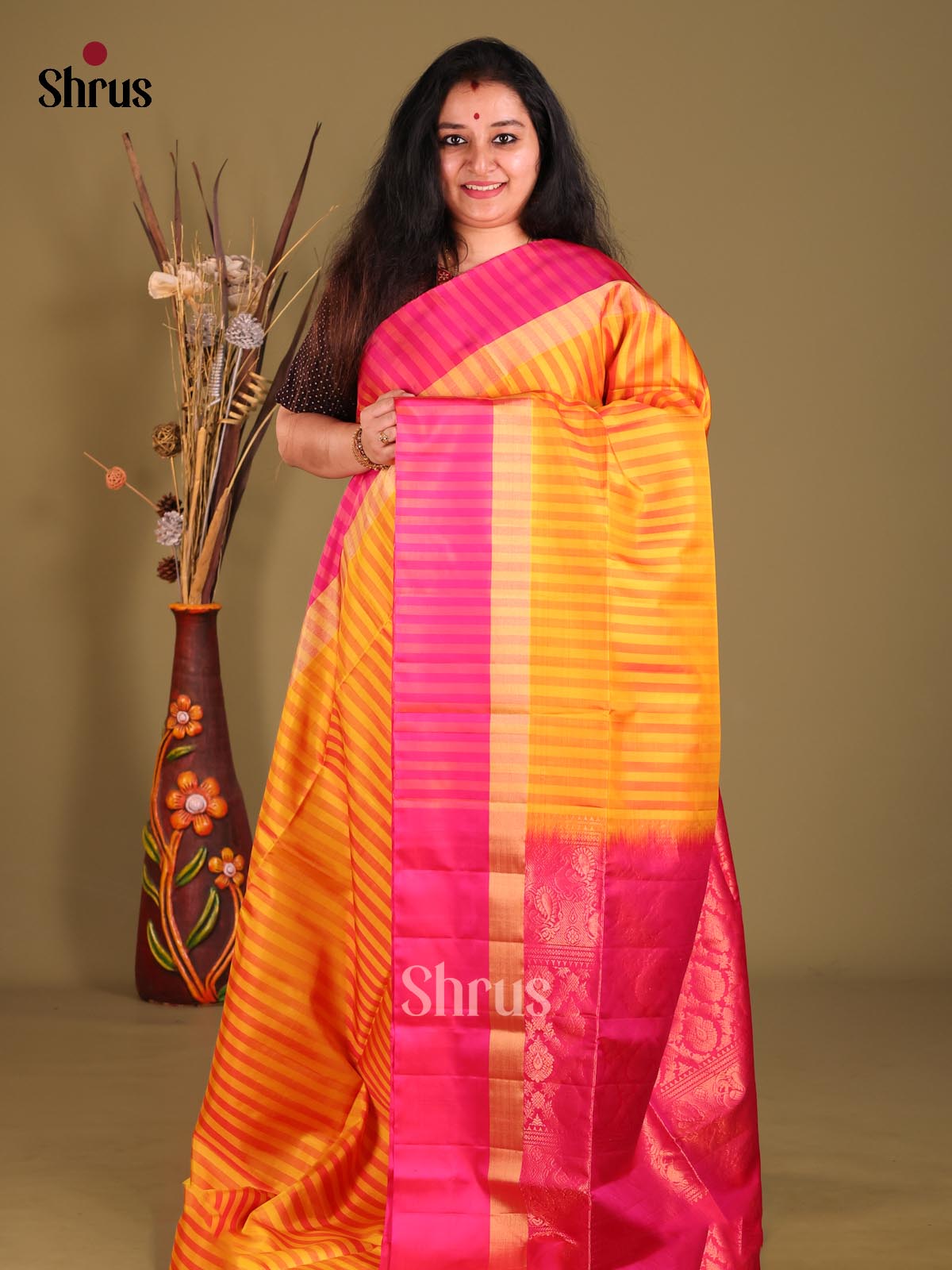 DGS25092 - Soft Silk (HR) Saree-1