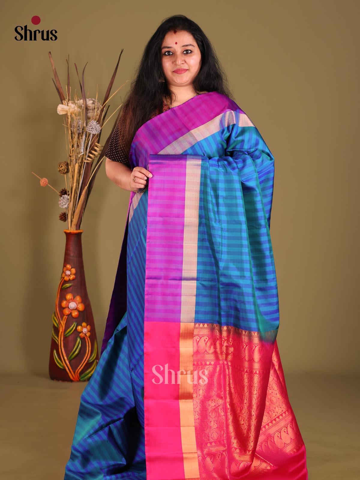 DGS25093 - Soft Silk (HR) Saree-1