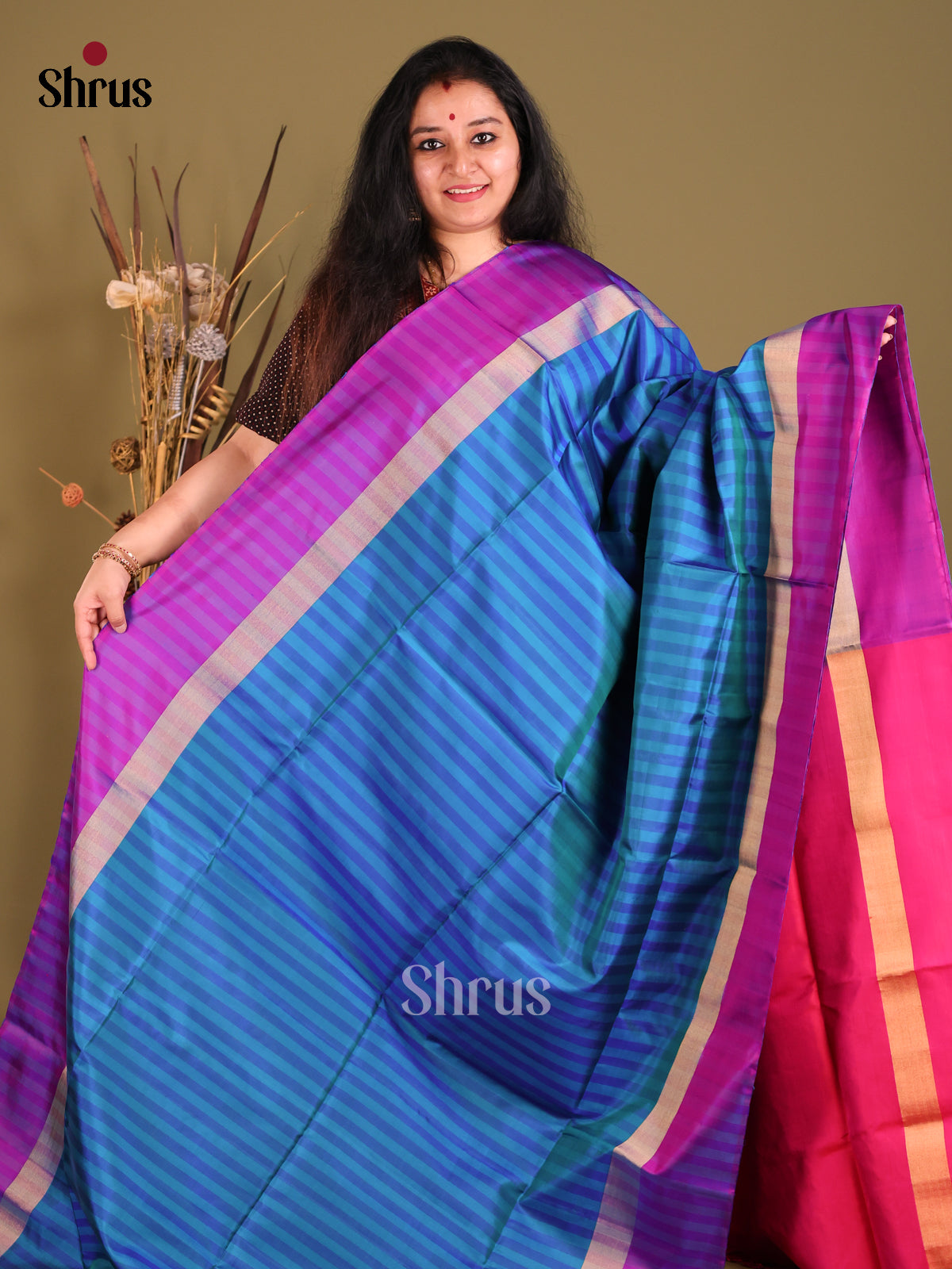 DGS25093 - Soft Silk (HR) Saree-2