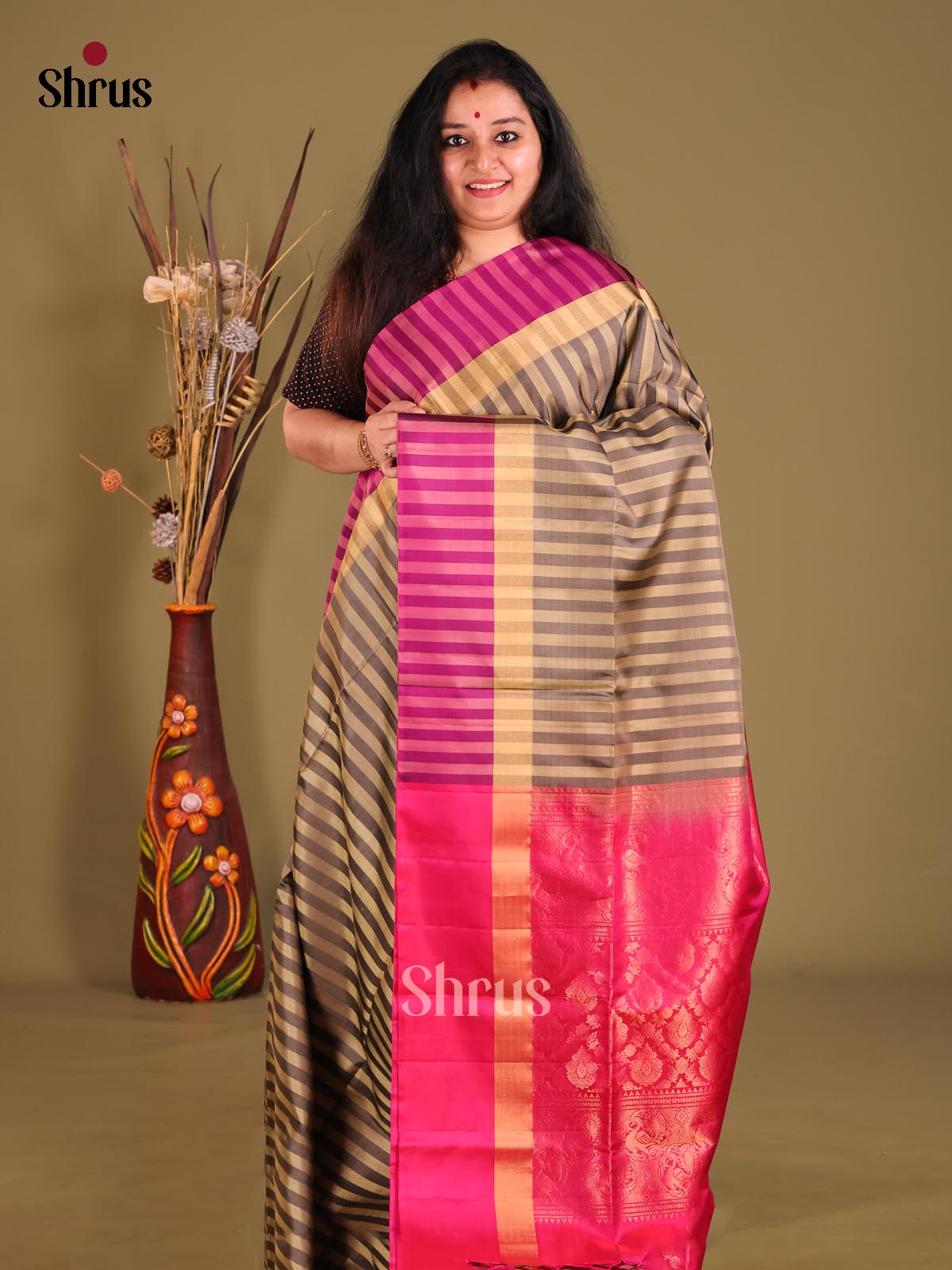 DGS25094 - Soft Silk (HR) Saree-1