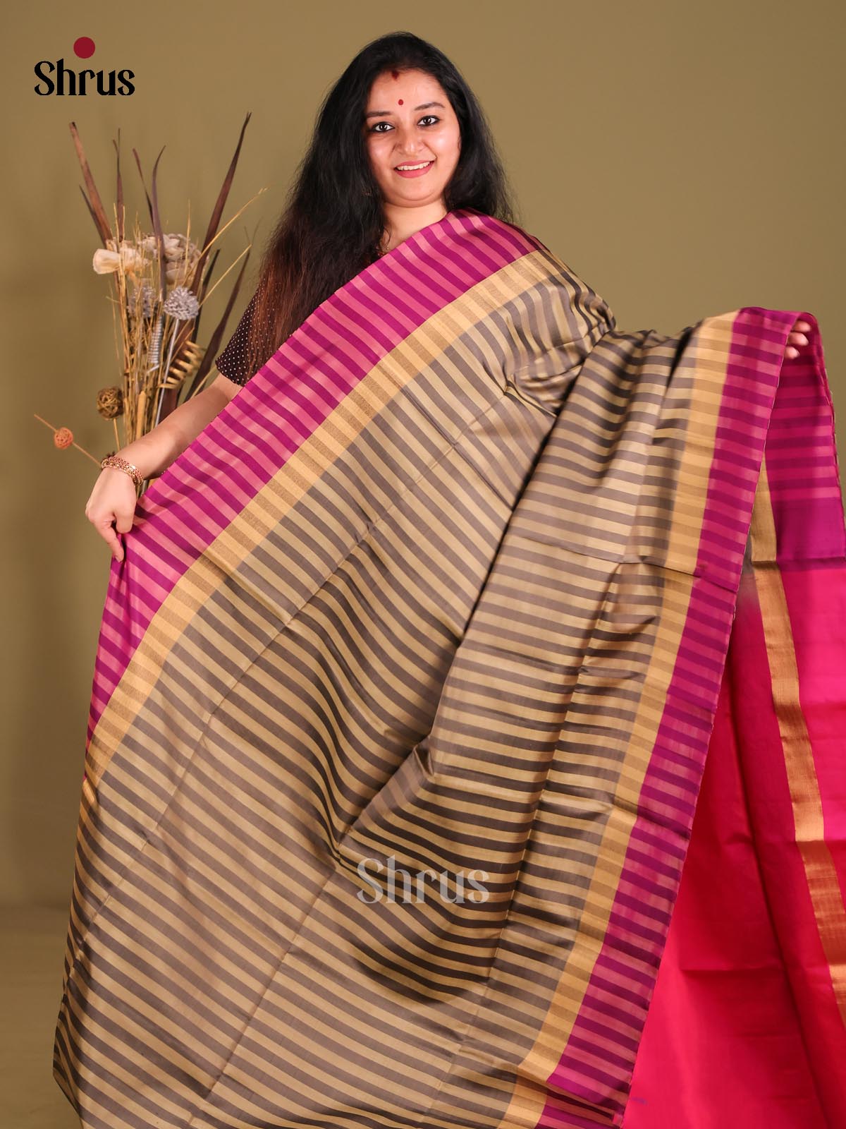 DGS25094 - Soft Silk (HR) Saree-2