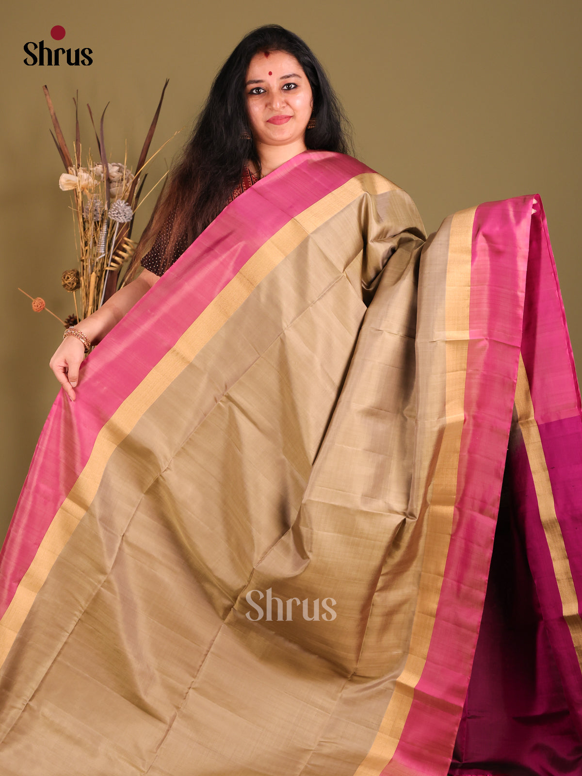DGS25100 - Soft Silk (HR) Saree-2