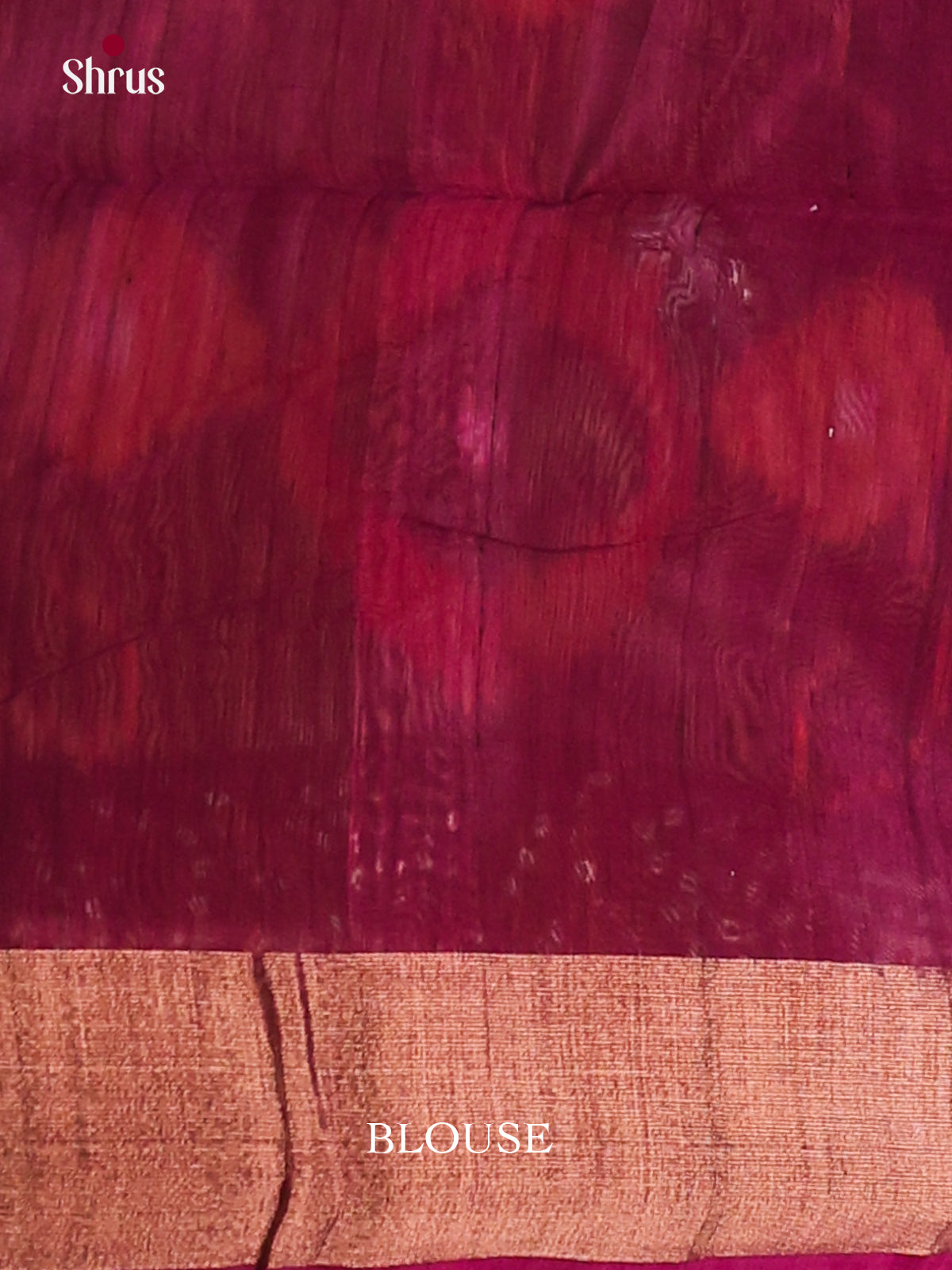 Blue & wine- Pochampally sico Saree