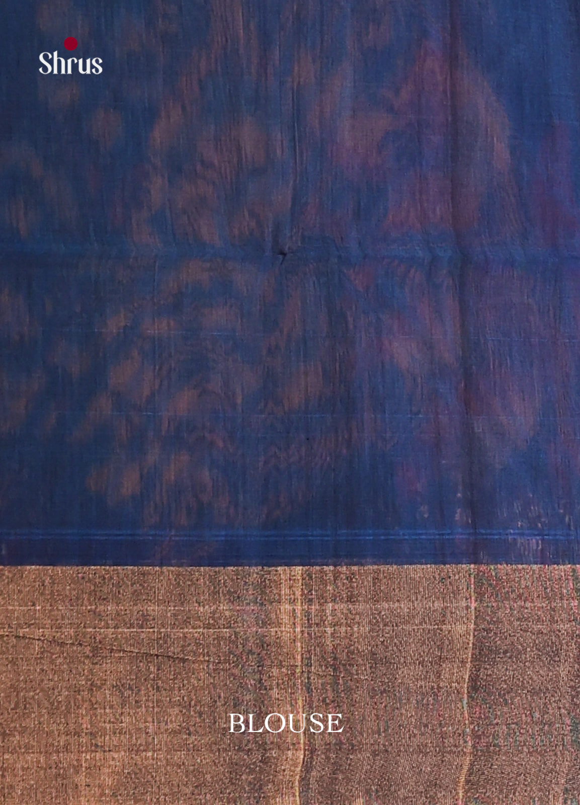 Chutney Green & Blue Pochampally ikkat silk cotton Saree -2