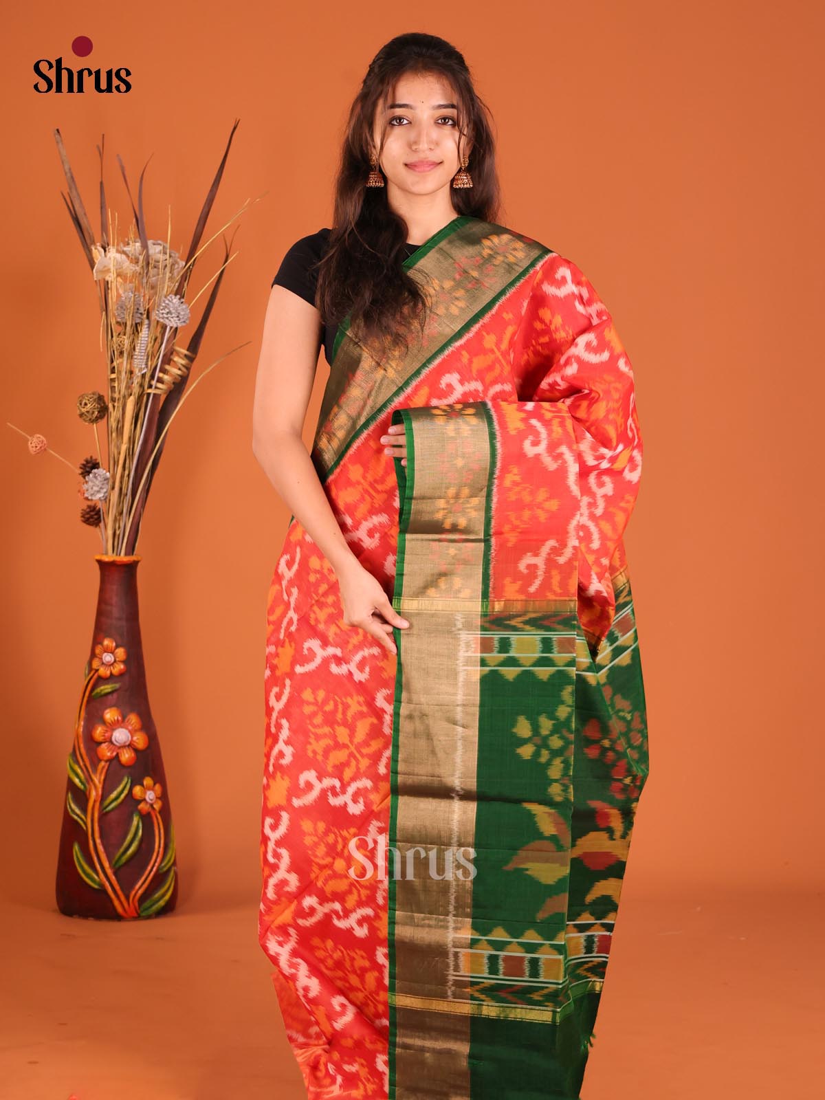DGS25269 - Pochampally sico Saree - Shop on Shrus.com