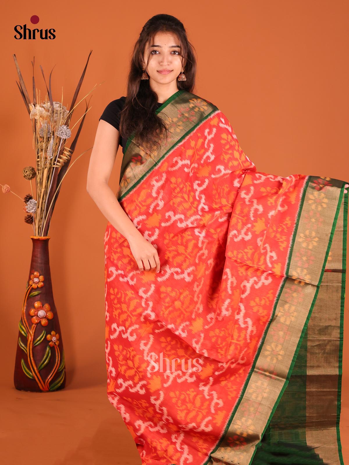 DGS25269 - Pochampally sico Saree - Shop on Shrus.com