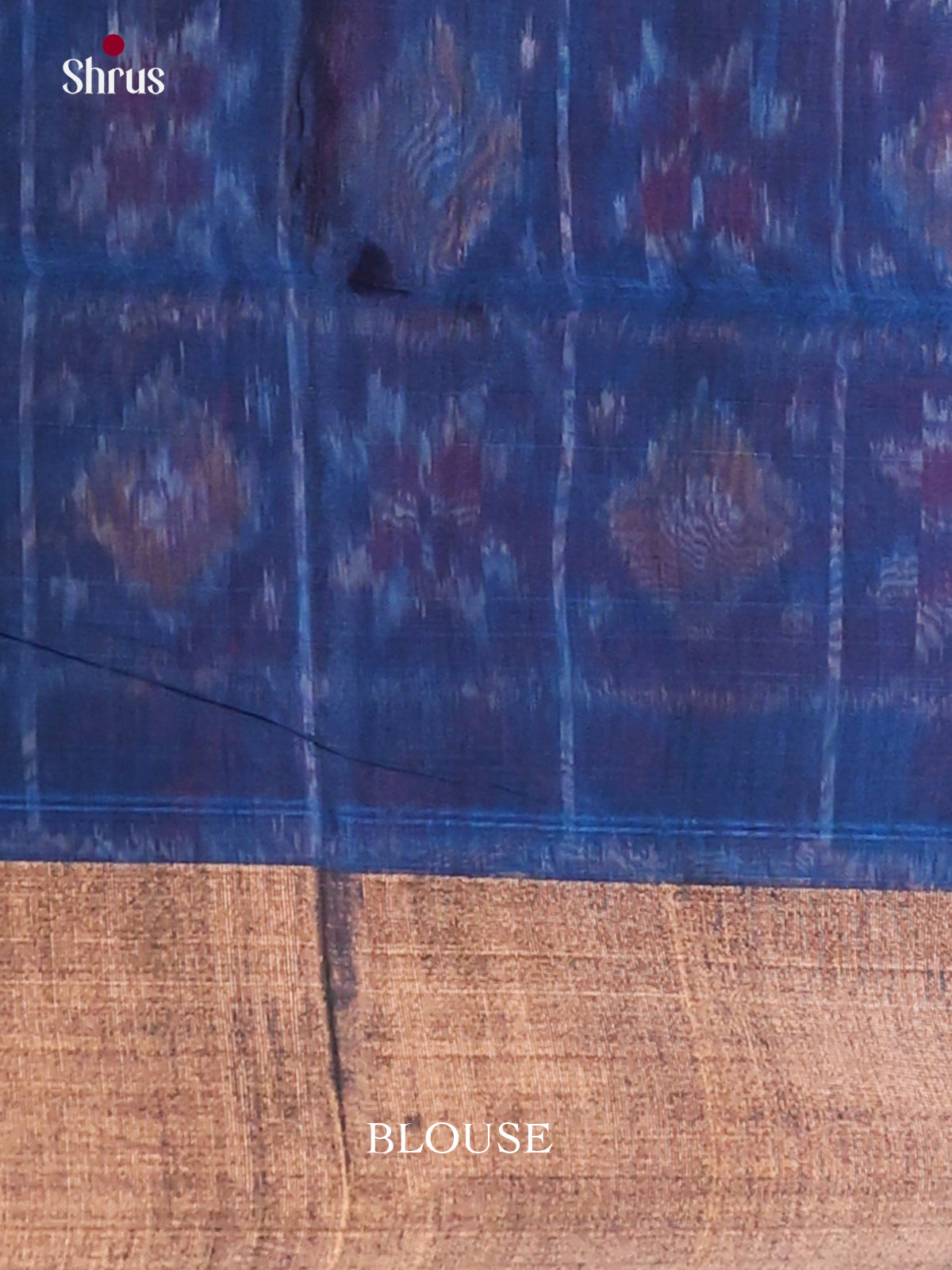 Mustardy Green & Blue- Pochampally sico Saree - Shop on Shrus.com