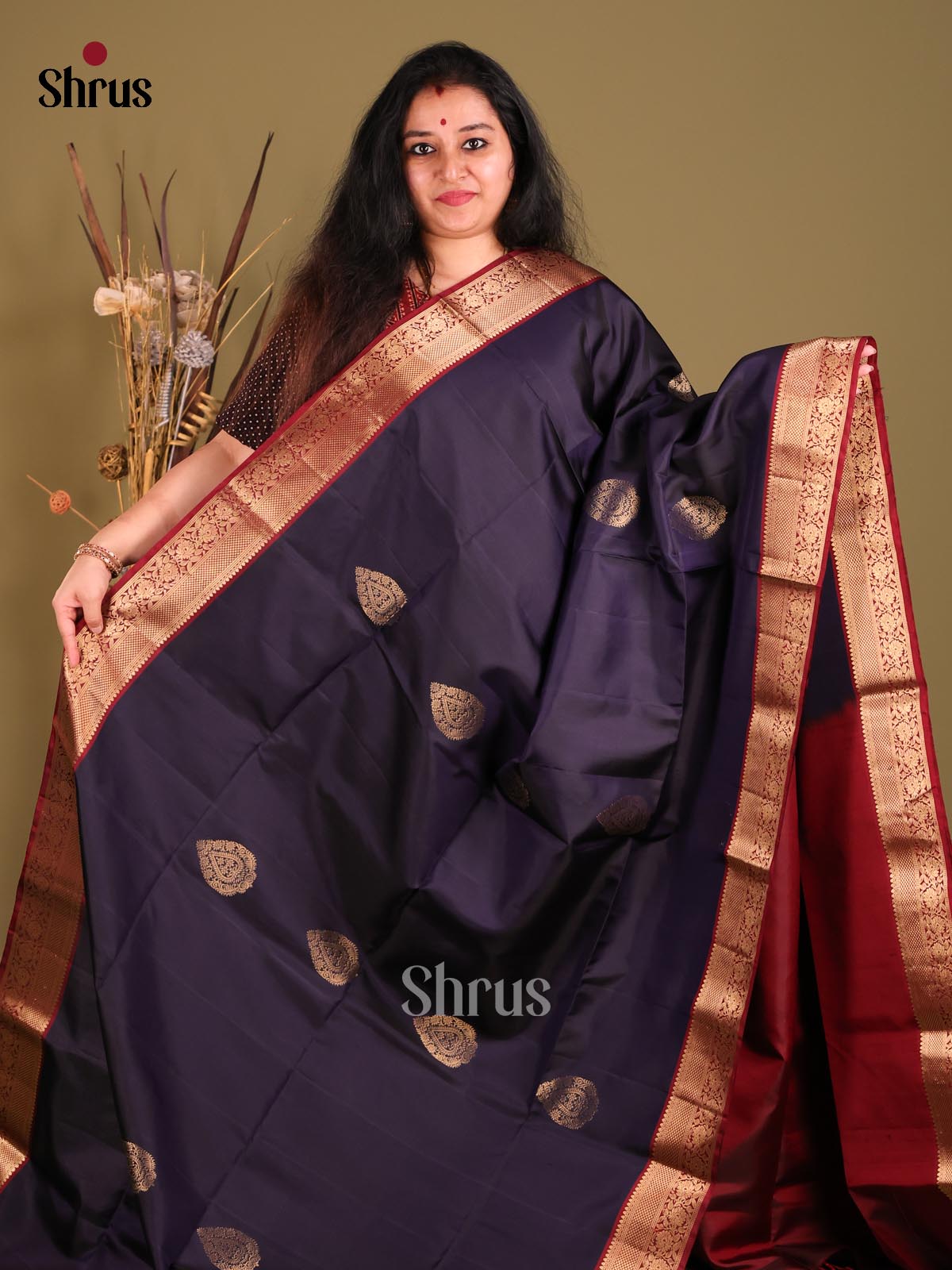 DGS25273 - Soft Silk (HR) Saree-2