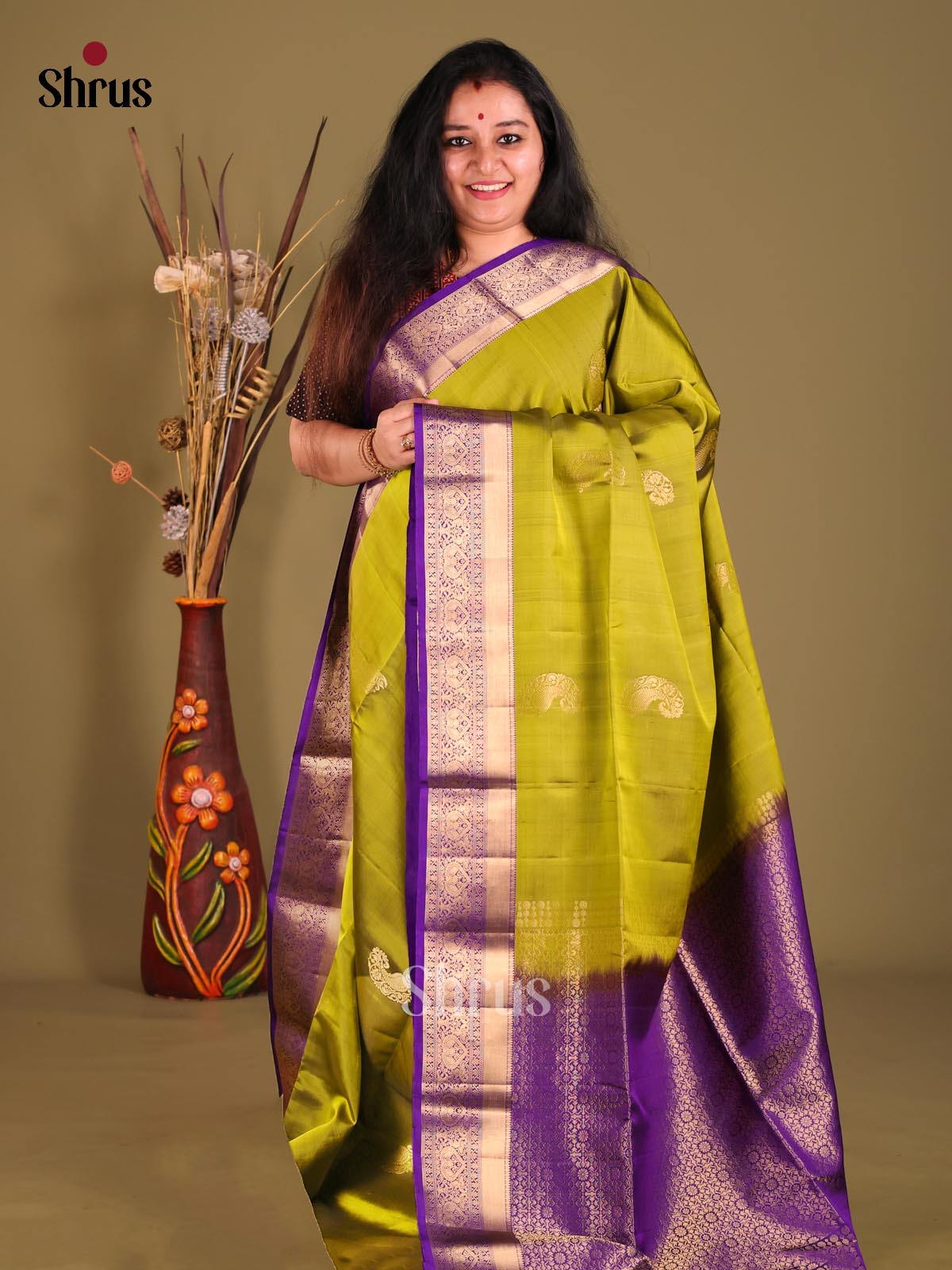 DGS25279 - Soft Silk (HR) Saree - Shop on Shrus.com