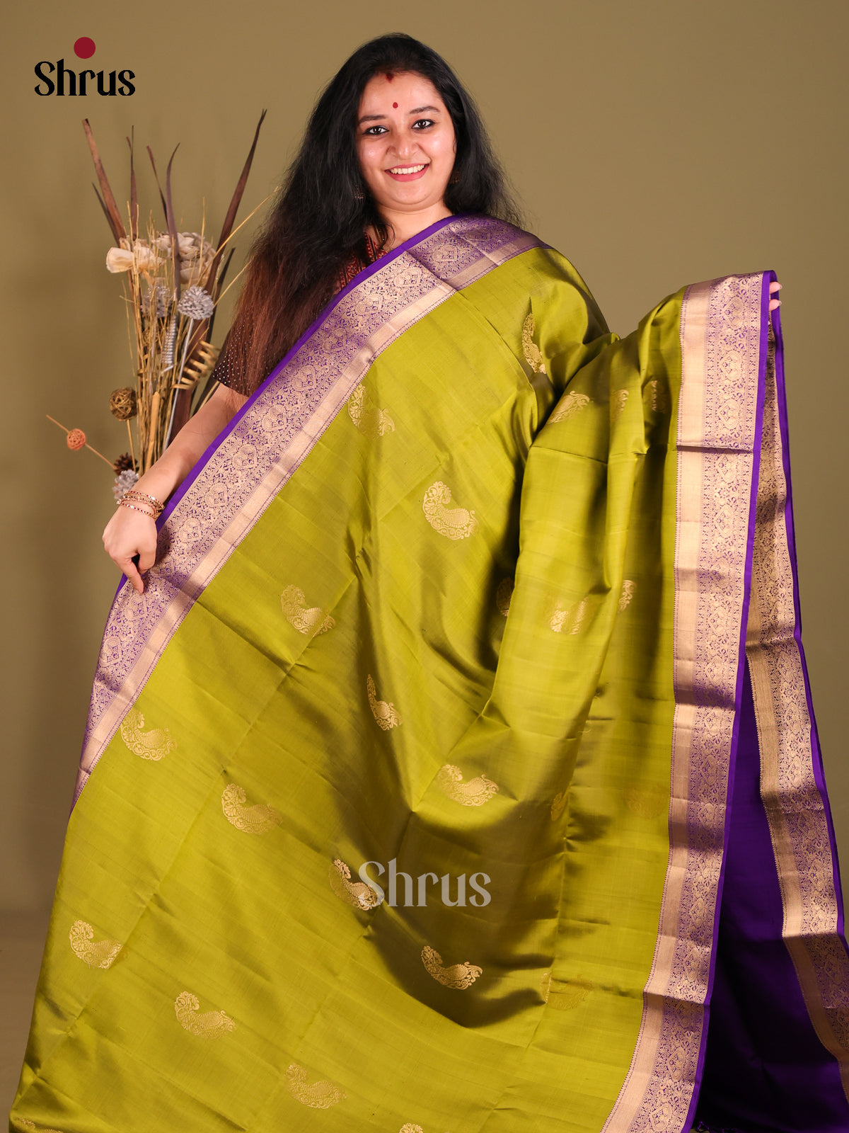 DGS25279 - Soft Silk (HR) Saree - Shop on Shrus.com
