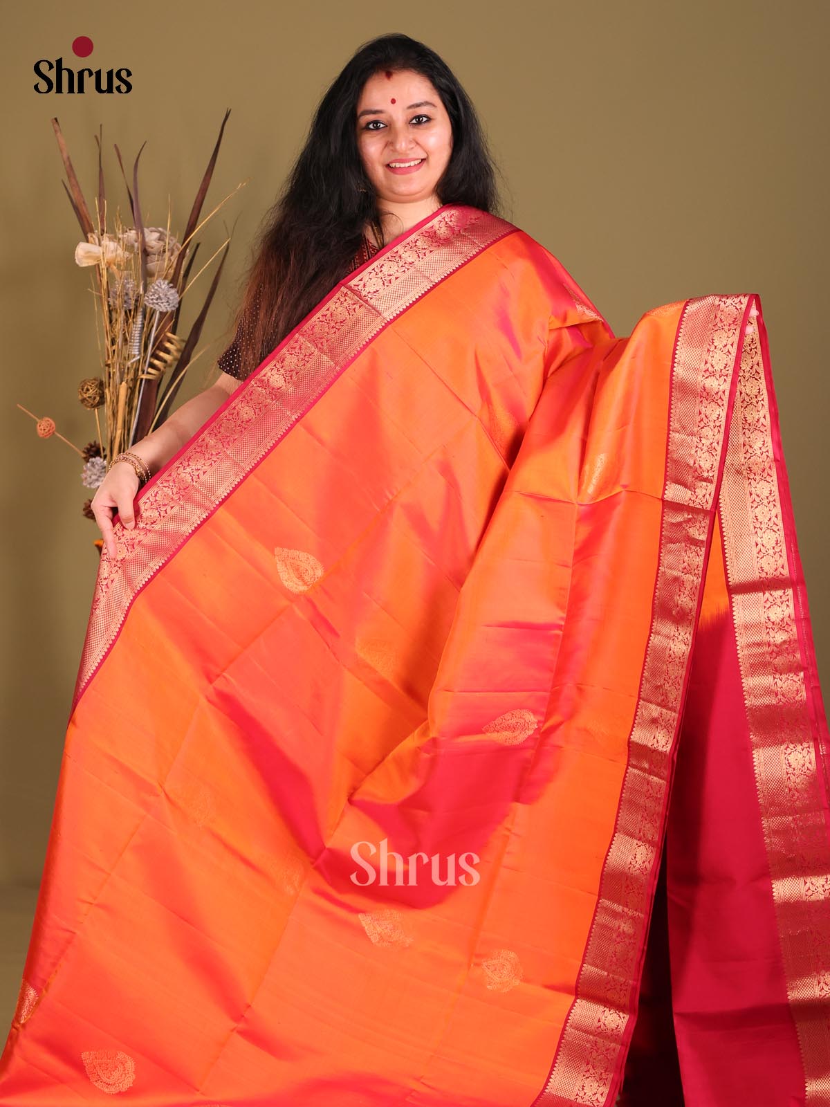 DGS25284 - Soft Silk (HR) Saree-2