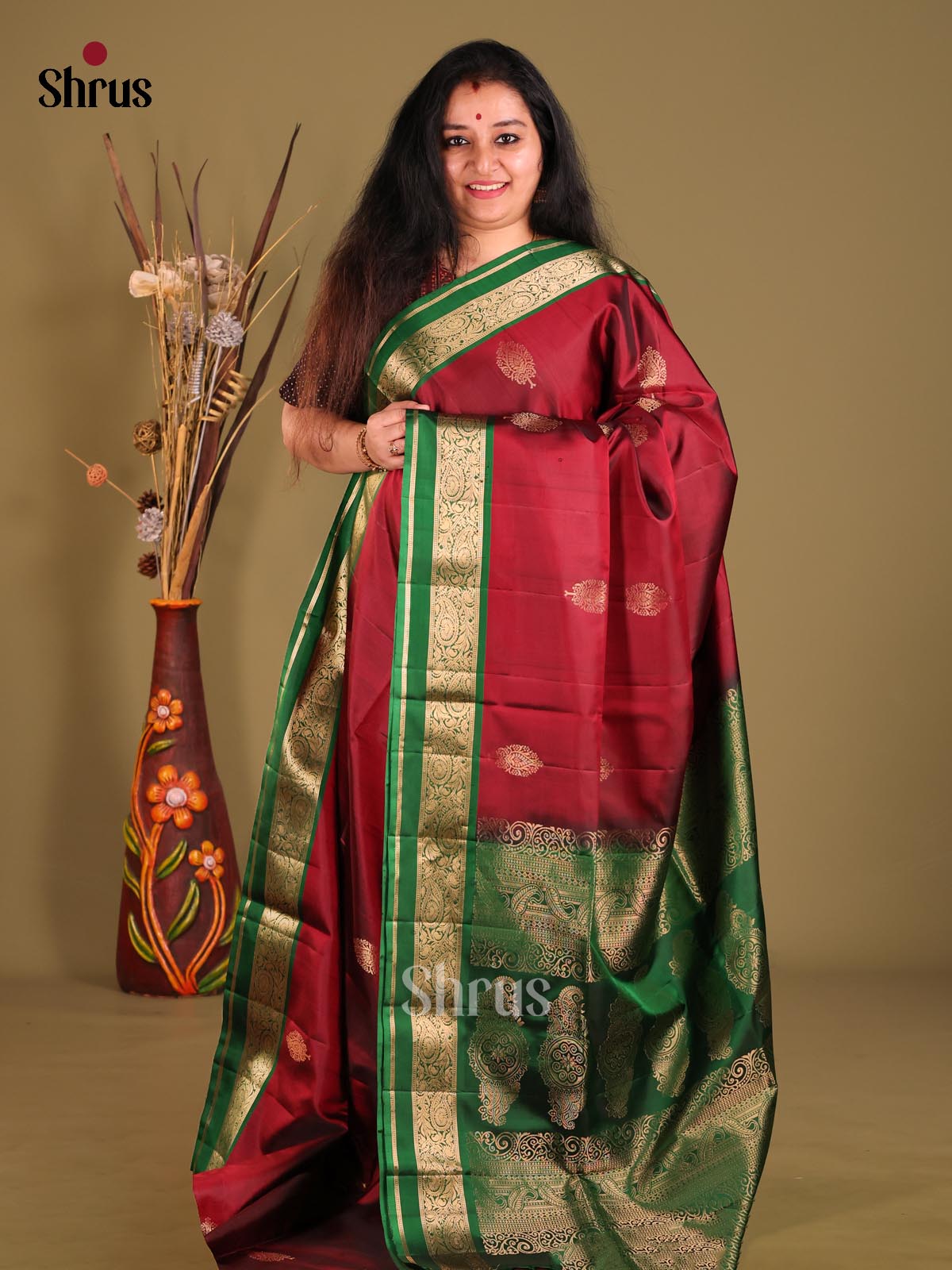 DGS25288 - Soft Silk (HR) Saree-1