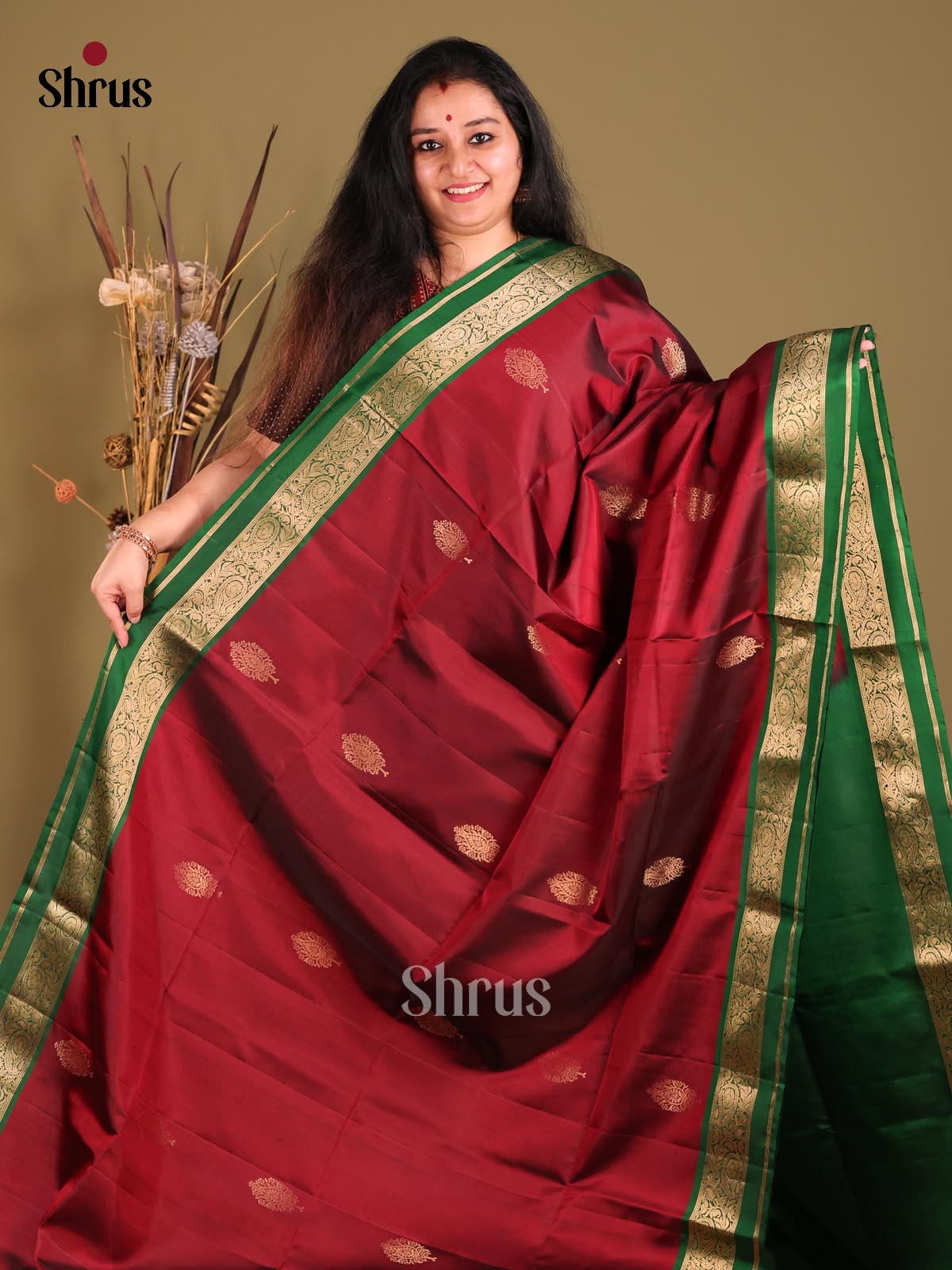 DGS25288 - Soft Silk (HR) Saree-2