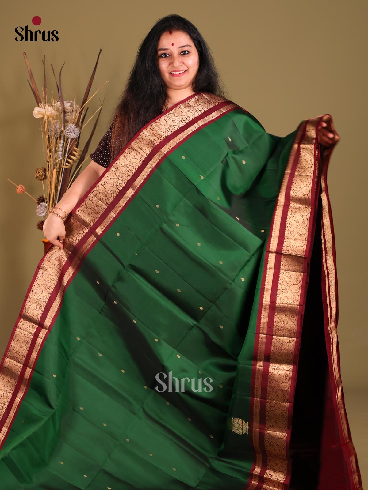 DGS25293 - Soft Silk (HR) Saree-2