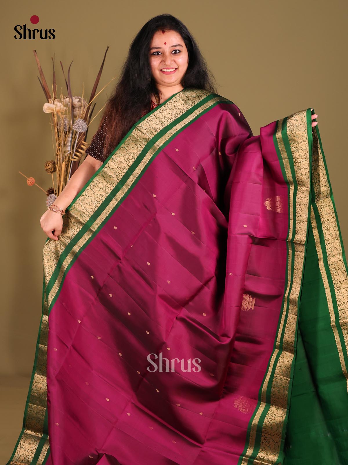 DGS25295 - Soft Silk (HR) Saree-2
