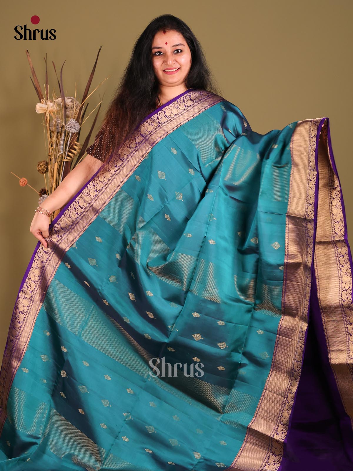 DGS25297 - Soft Silk (HR) Saree-2
