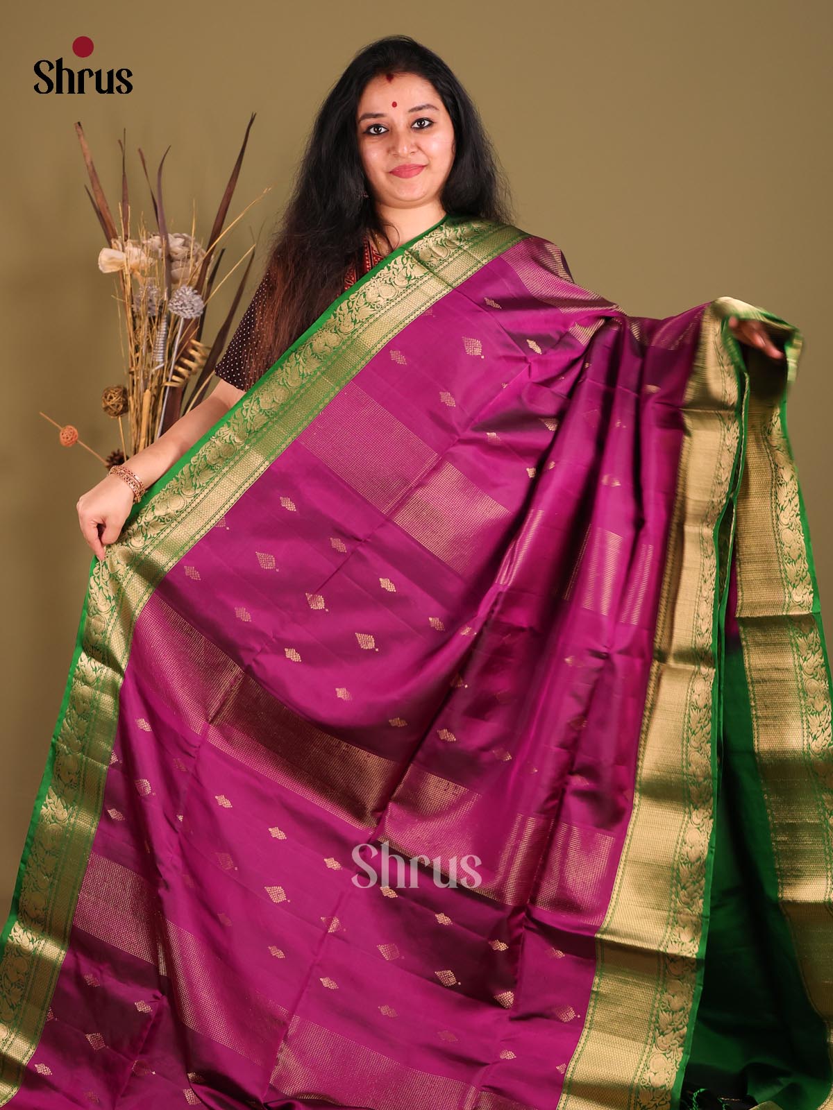 DGS25298 - Soft Silk (HR) Saree-2
