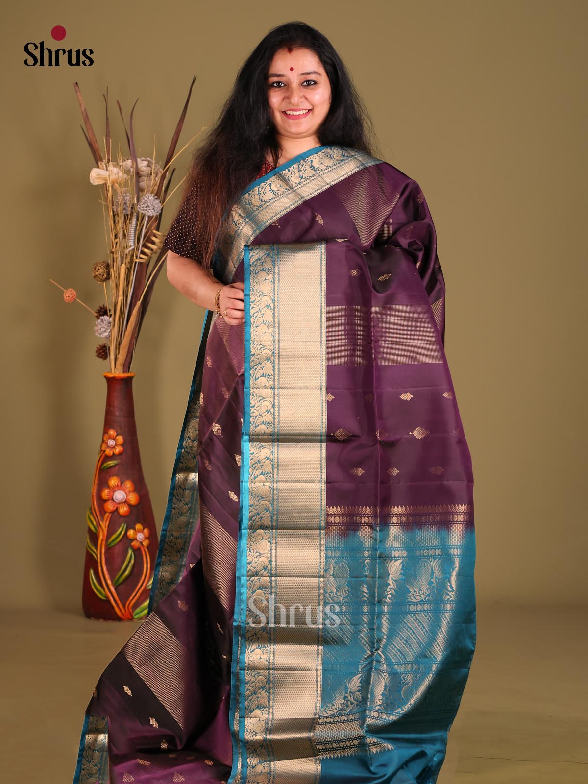 DGS25299 - Soft Silk (HR) Saree-1