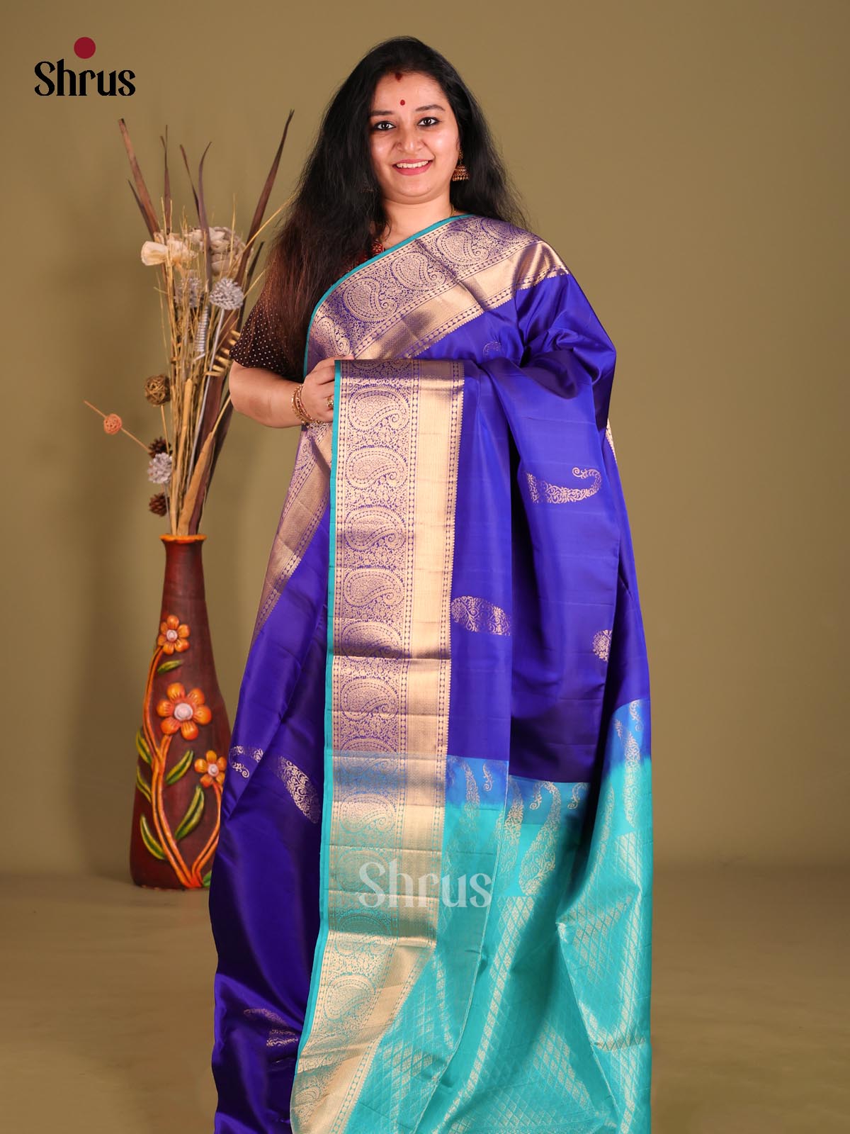 DGS25300 - Soft Silk (HR) Saree - Shop on Shrus.com
