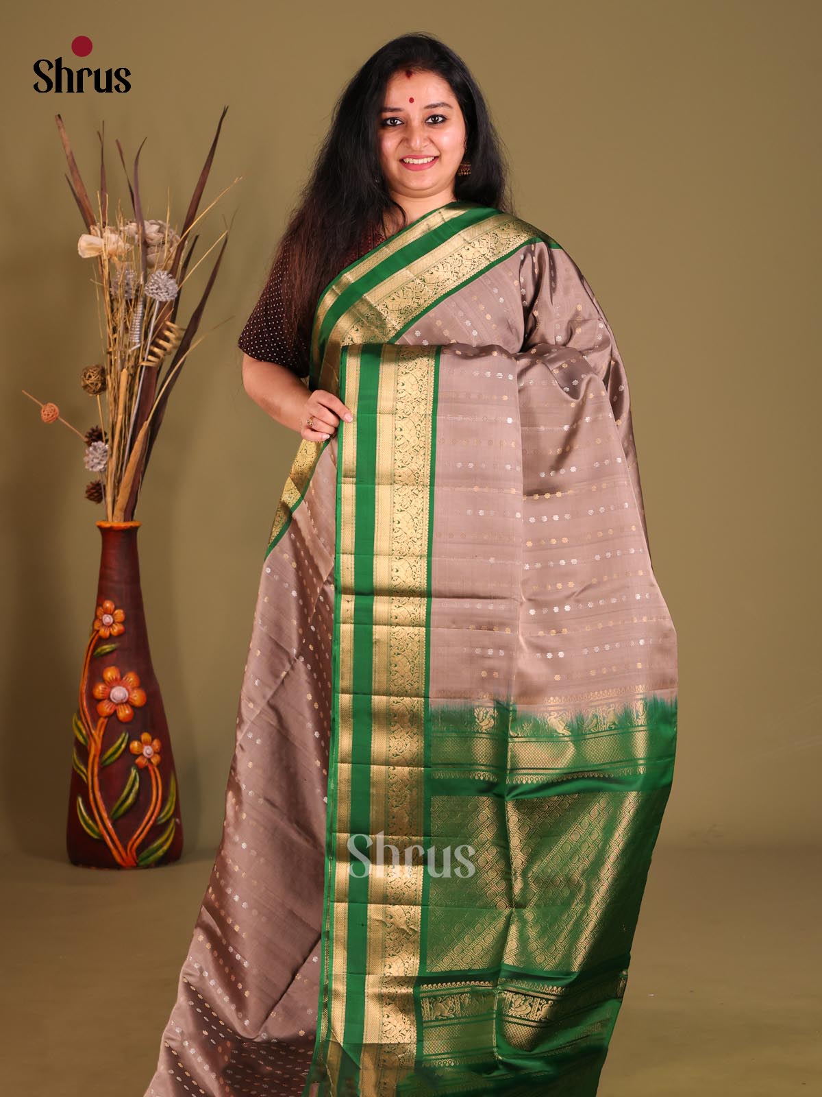 DGS25301 - Soft Silk (HR) Saree-1