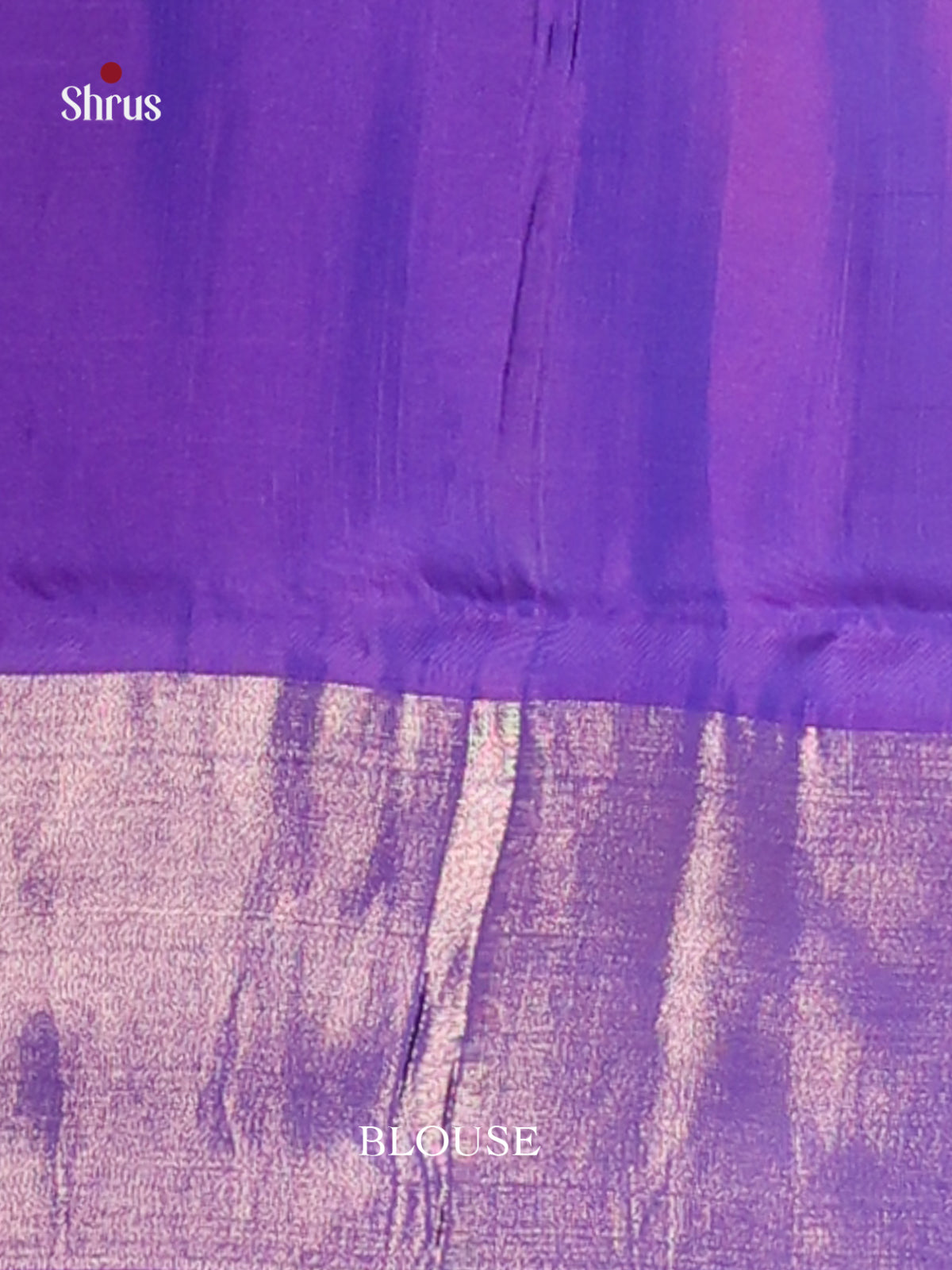 Lime Green & Purple - Semi uppada Saree - Shop on Shrus.com
