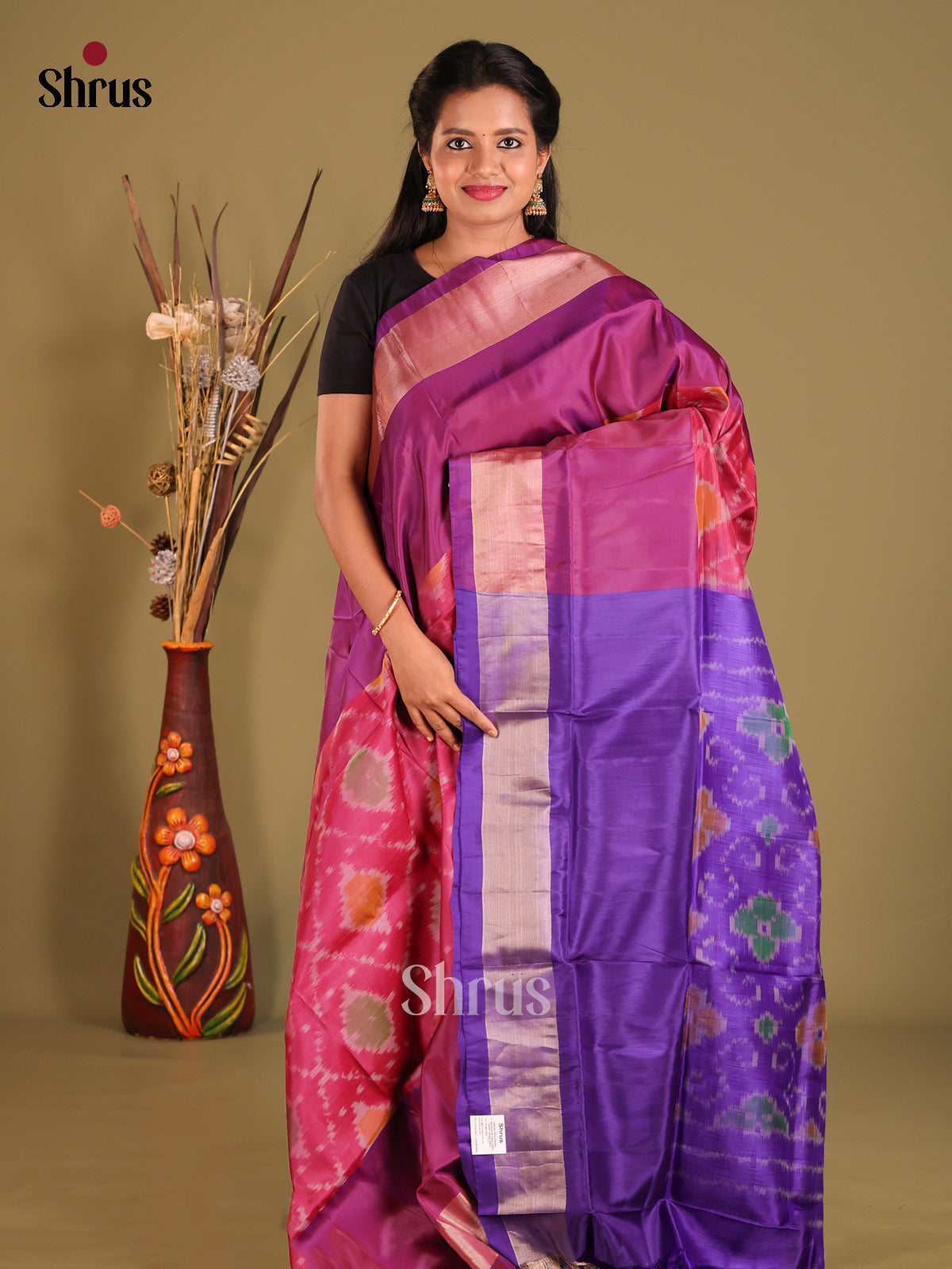 DGS25316 - Semi uppada Saree - Shop on Shrus.com