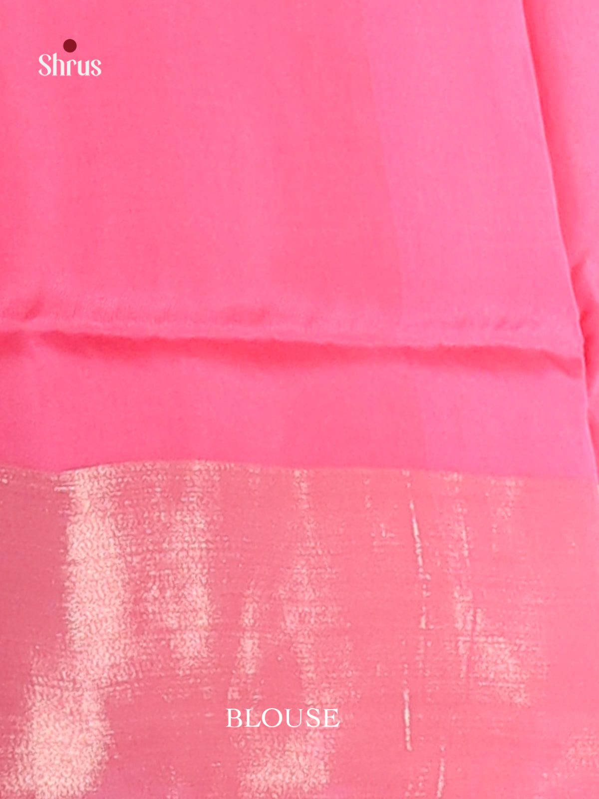 Green & Pink - Semi uppada Saree - Shop on Shrus.com