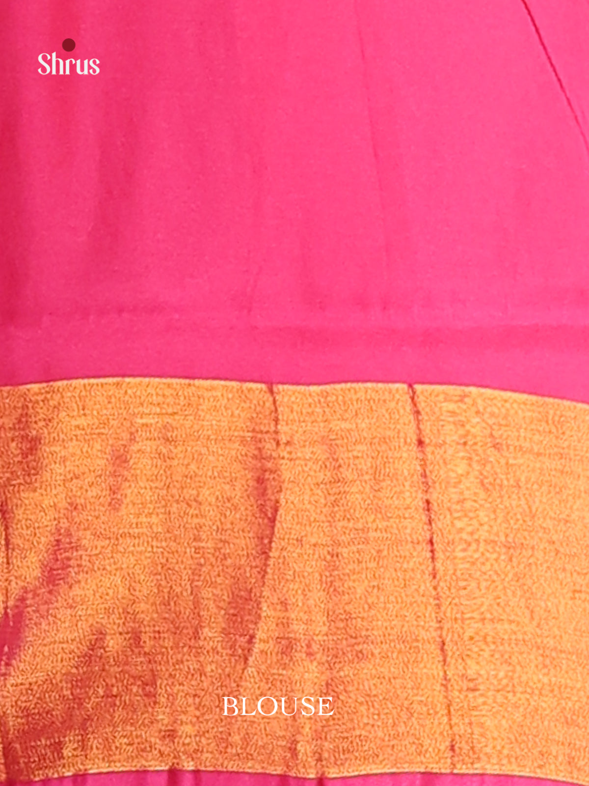 Green & Pink - Semi uppada Saree - Shop on Shrus.com