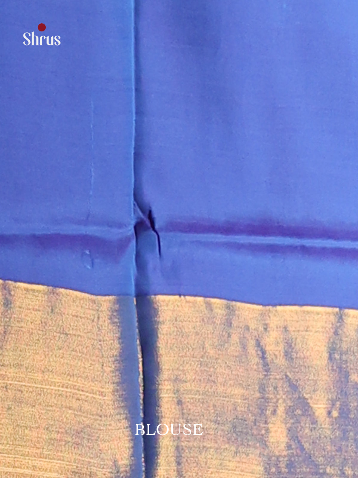 Purple & Blue - Semi uppada Saree - Shop on Shrus.com