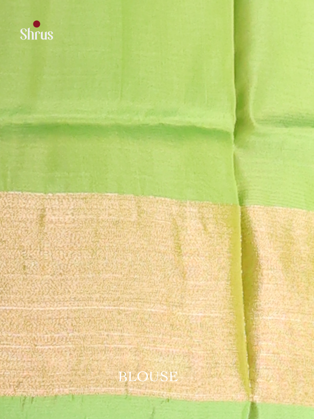 Pink & Green - Semi uppada Saree - Shop on Shrus.com