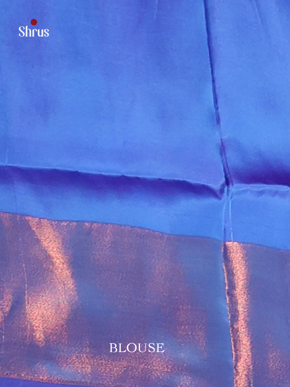Pink & Blue - Semi uppada Saree