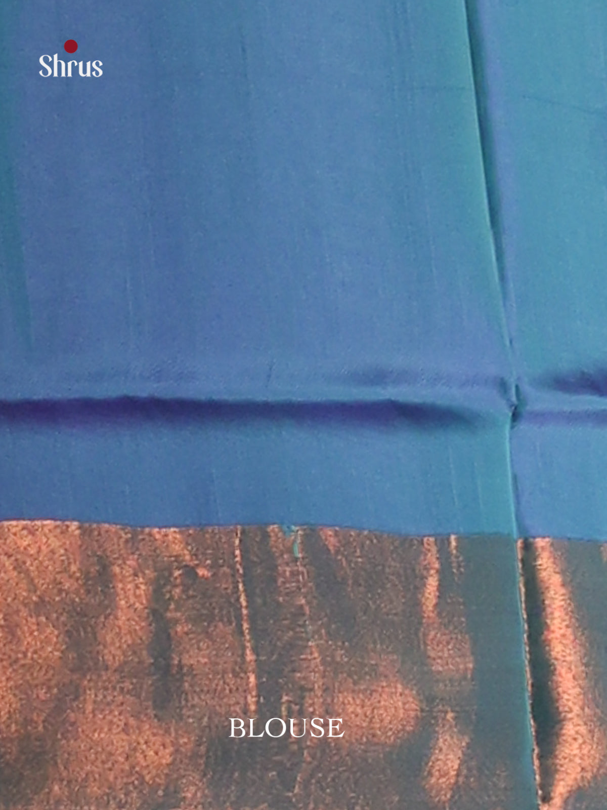 Green & Blue - Semi uppada Saree - Shop on Shrus.com
