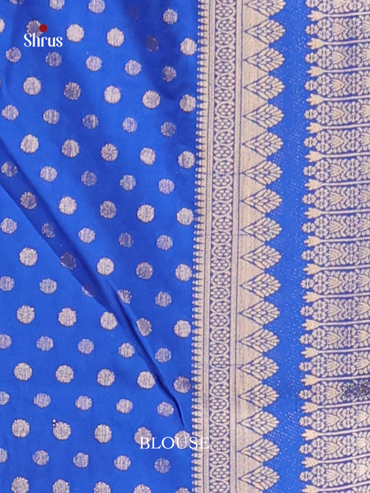Teal & Blue - Mysoresilk-halfpure Saree - Shop on Shrus.com