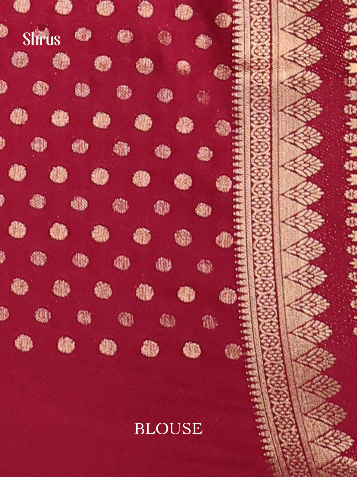 Pink & Maroon - Mysoresilk-halfpure Saree - Shop on Shrus.com