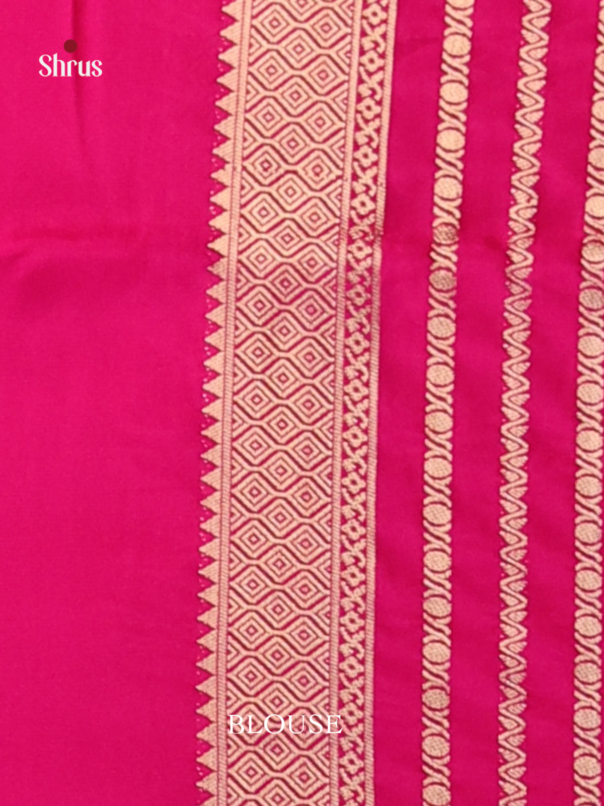 Violet & Pink - Mysoresilk-halfpure Saree - Shop on Shrus.com